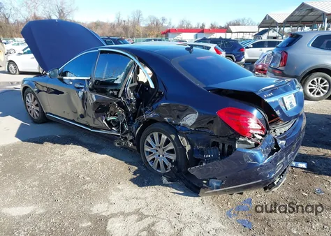 2014 Mercedes-Benz S 550 4Matic из США, поврежденный, VIN WDDUG8FB9EA045997